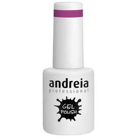 Andreia Professional Semi-Permanenter Nagelgel-Lack für UV/LED-Lampe - Intensiver Glanz und 4 Wochen haltbare French Manicure Nagelgel-Lackierung - Farbe 249 Lila - Grautöne - 10.5 ml