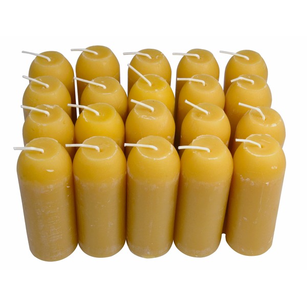 UCO 12-Hour Natural Beeswax Candles - Candle Lantern - 20 Pack