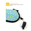 TOADDMOS Brown Horse Black Light Portable Sunglasses Soft Case Eyeglass