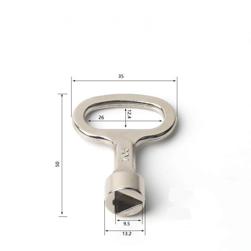 Gas Meter Box Key Triangular Electric Utility Box Key Gas