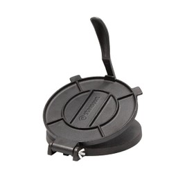 Stansport Pre-Seasoned Cast Iron Tortilla Press - 8 Inch