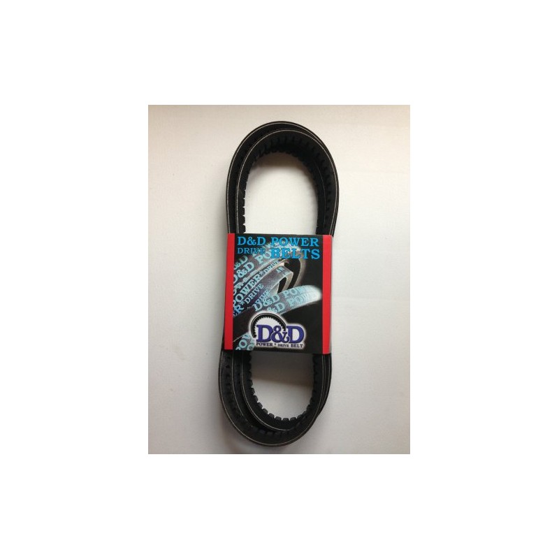 D&D PowerDrive 3VX710 V Belt, Rubber, 3/8" x 71" OC