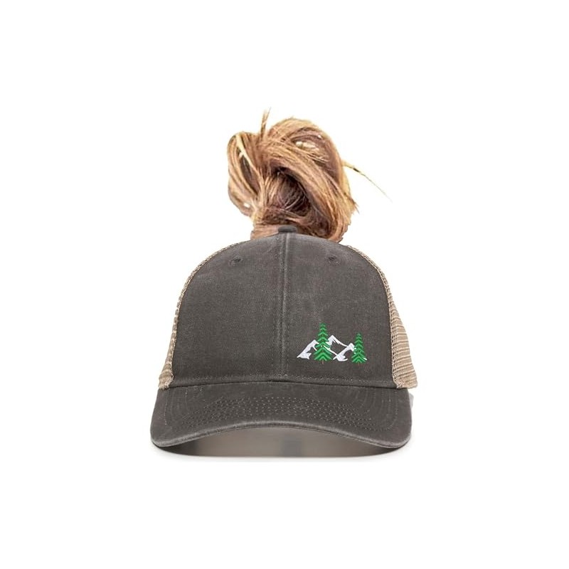 Go All Out One Size Black/Tea Ponytail Left Panel Mountain