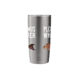 Plecostomus Whisperer Funny Fish Lover Stainless Steel Insulated Tumbler