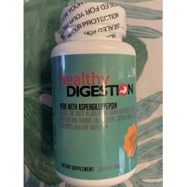 HIBODY  Healthy Digestion Vegetable Capsules .Dietary Suplement, 60 Capsules.