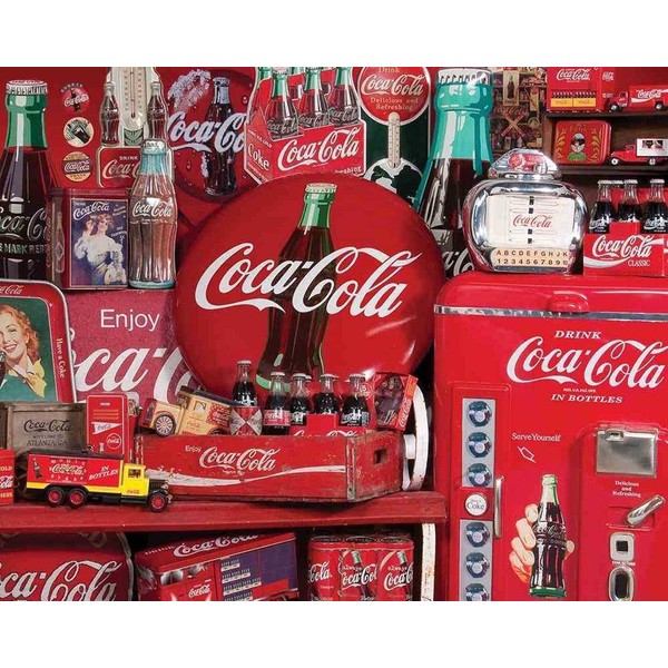 Springbok's 1000 Piece Jigsaw Puzzle Coca-Cola Memories - Made in USA
