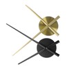 Levemolo Retro Style Metal Clock Kit Simple Elegant Bedroom Wall