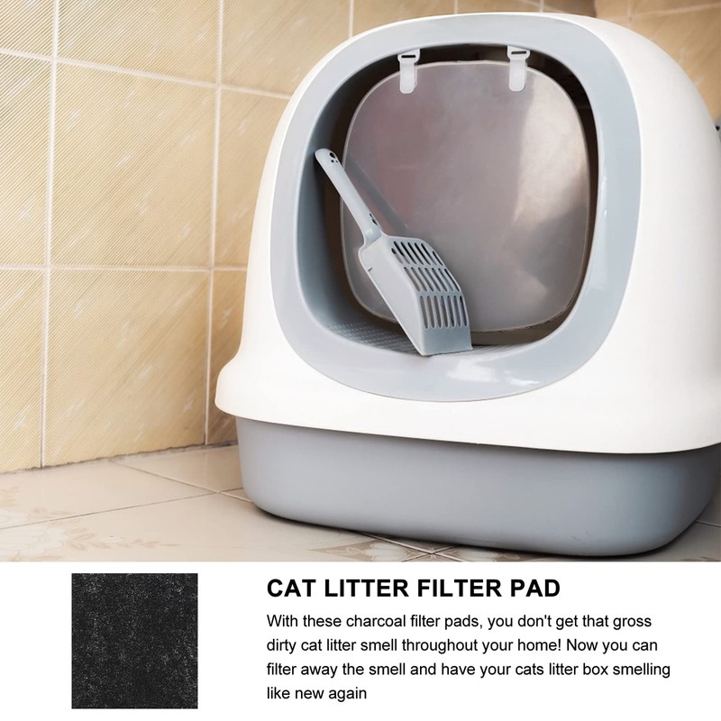 Ipetboom Pet Cat Litter Filter Deodorizer 15pcs Carbon Filters for