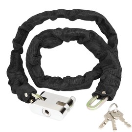 Bike Lock Heavy Duty, [3 Keys] Diyife 1m Anti-Theft High Security Chain Lock, Weatherproof Bicycle Lock Padlock for Bike Bicycle, Motorcycle, Scooter, Door, Gate, Fence