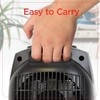 BLACK+DECKER Portable Space Heater, Room Space Heater with Carry Handle