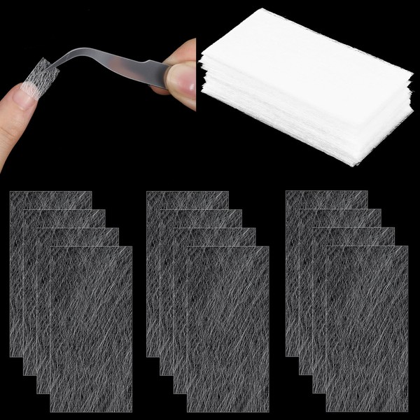 200 Pack Silk Nail Wraps Extensions Fiberglass Nail Silk Wrap