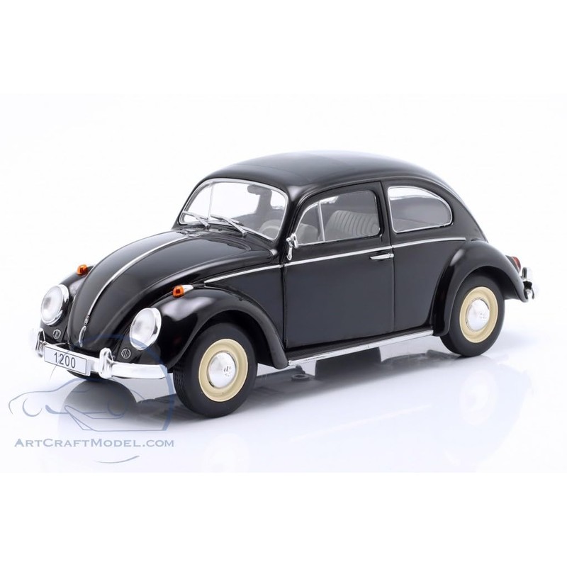 WHITEBOX 1/24 Volkswagen Beetle 1200 BEETLE 1960 Mini Car (Black)