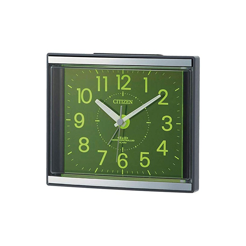 Rhythm Citizen 4RL434-008 Alarm Clock, Radio-controlled Clock, Analog, Easy to
