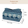 2 Pack Tissue Box Cover Holder, Underwater World Starfish Rectangle