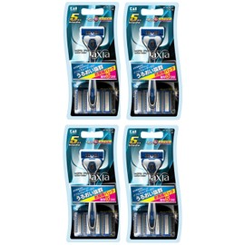 KAI RAZOR axia 5-Blade Razor Combo Pack, 5P x 4 Pieces