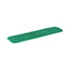 Medline Microfiber Advantage Sweep Wet/Dry Mop, Green, 18", Pack of