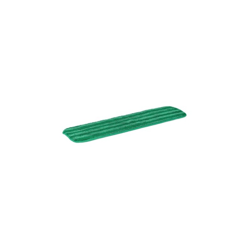 Medline Microfiber Advantage Sweep Wet/Dry Mop, Green, 18", Pack of