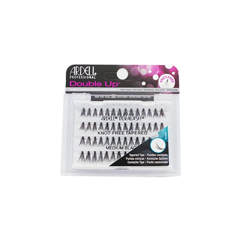 Double Up Soft Touch Knot-Free Long Black