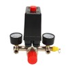 Air Compressor Pressure Switch Dual Regulator Automatic Pressure Control Valve
