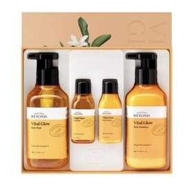 Beyond Vital Glow Body 2-piece set (Wash 300ml + Emulsion 300ml) / 비욘드 바이탈 글로우 바디 2종 세트(워시 300ml+에멀전 300ml)