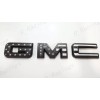 Auto Front Rear Black USA Flag Emblem Overlay 2019-2025 GMC