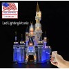 BRIKSMAX LED Lighting Kit for the Cinderella Princess Castle 71040.