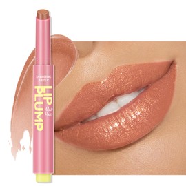 Erinde 2 in 1 Lipstick & Lip Balm, 24 Hours Hold, Hang-Lasting Lipstick, Waterproof Moisturising Lip Gloss, Nourishing Lips Makeup Stick Shimmer