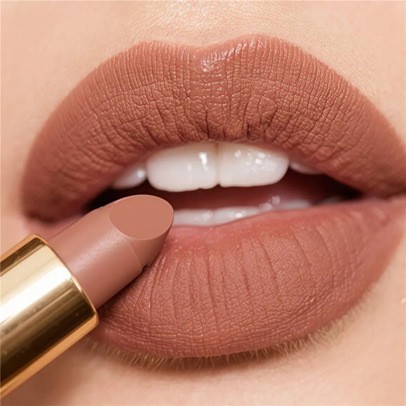 Clásico Mate Perolado Labial Set Duradero Resistente Al Agua