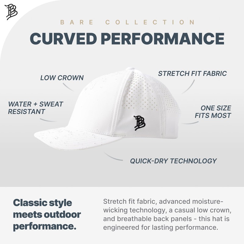 Sombrero Bills Bare Performance de la marca, con banda Flexfit,
