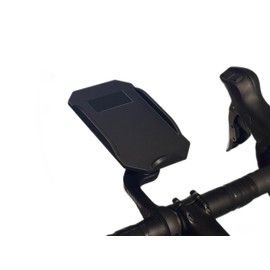 Indoor Bike Trainer Tray - Small - With Edges - Compatible with Wahoo - Matte Black