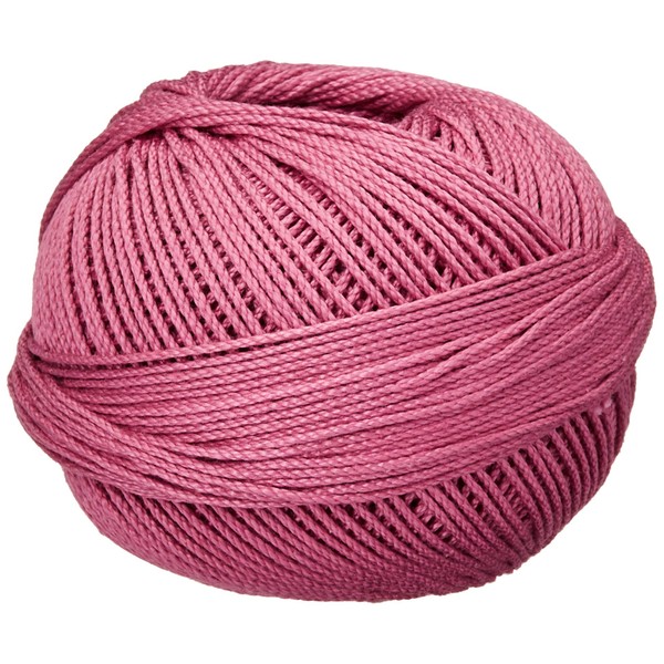 Handy Hands Lizbeth Cordonnet Cotton Yarn, 3, English Rose Medium