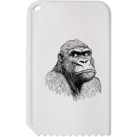 Azeeda 'Gorilla Portrait' Plastic Ice Scraper (IC00041359)