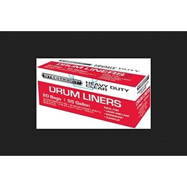 Petoskey Plastics Fg-p9934-10a Steelcoat Drum Liner, Clear, 2 Mil