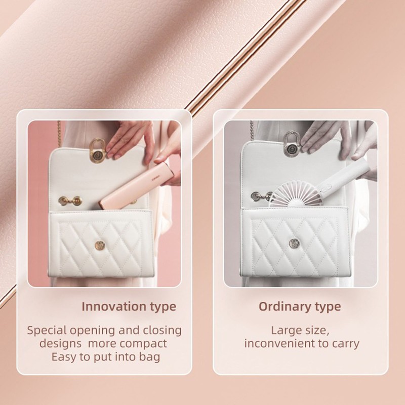 Portable Mini Electric Fan USB Rechargeable Handheld Cooling Fan for