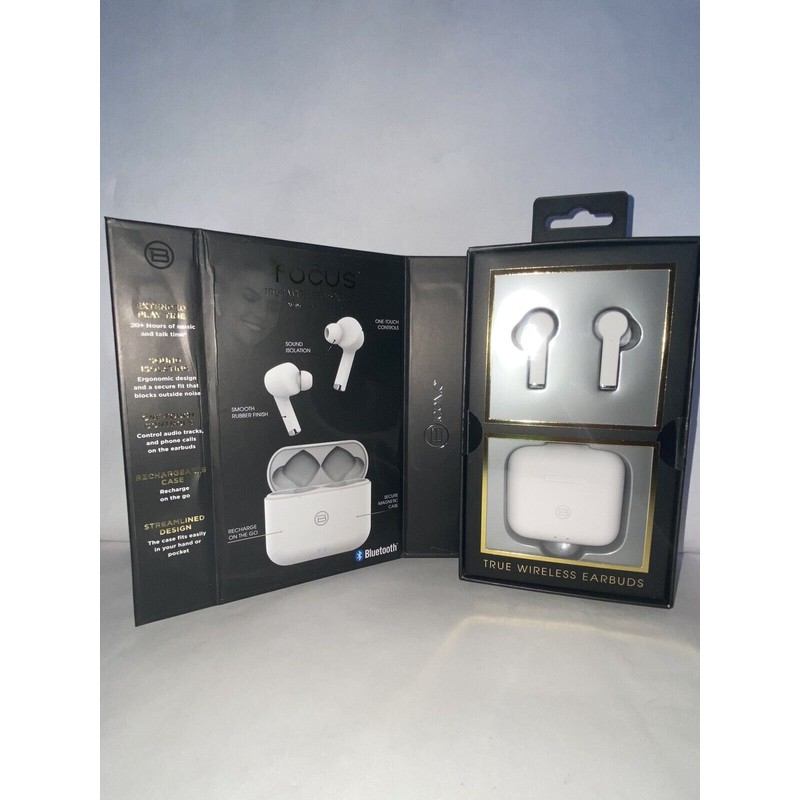 Focus NEW! *B Iconic Focus True Wireless Earbuds with Charging