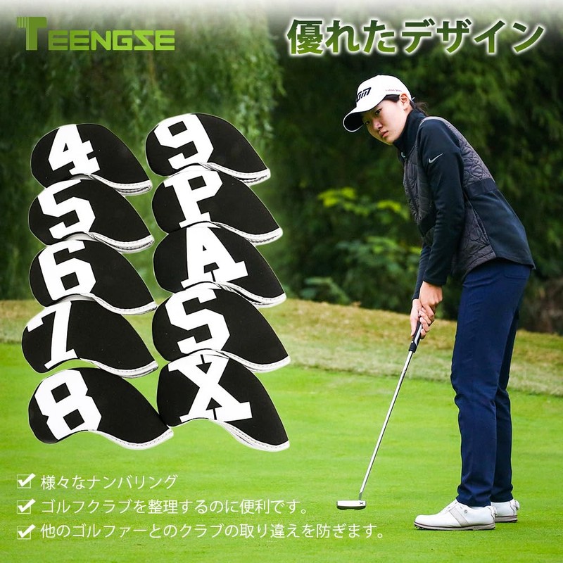 Golf Iron Covers Golf Iron Headcovers Golf Head Covers for