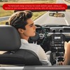Gdnecad 2 PCS Steering Wheel Covers, Bling Rhinestones Steering Wheel