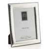 ARTÉ 10x15 cm Picture Frame, Made in Italy, Elegant Silver