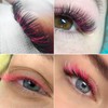 ALLOVE Coloured Eyelash Extension Super Easy Fan Pink Volume Lash