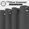 Easy-Going Outdoor Curtains Waterproof Windproof Weatherproof Curtain for Patio, Cabana,