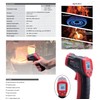 Digital LCD Non-contact Temperature Gun Handheld Infrared Thermometer Meter -50℃~550℃