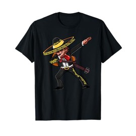 Dabbing Mexican Mariachi | Cinco De Mayo Costume Tee T-Shirt