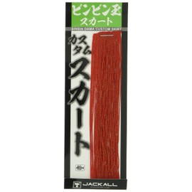 JACKALL F005 Bing Ball T + Skirt Red Gold Flake