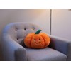 Warmies Pumpkin Supersized Soft Plush Toy Cushion, Cuddly Animals for