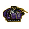 LSU Tigers Patch Iron On 3.25” X 2.25” Embroidered Old