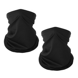 AKIRO Neck Gaiter Summer Face Cover Scarf, UV Protection Breathable Face Bandanas Neck Cover, Cooling Gator Mask Face Cover Neck Scarf (2 Pack)