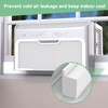 Memrita Window Air Conditioner Foam Block, 2 Pack U-Shaped Window