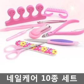Devil's Chair 10-Piece Nail Set: Nail Clippers, Cuticle Remover, Hand Care, Foot Care, Exfoliation / 네일10종세트 손톱깎기,큐티클제거,손관리,발관리,각질제거