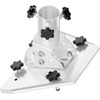 Starlink Gen 3 Mount Adapter, 160° Tilt Adjustable, Silver Metal