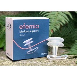 Efemia Bladder Support Device for Women with Stress Urinary Incontinence, Vaginal Tampon for Sports Comfortable & Discreet, Reduces/Prevents Leaks 16hrs/Day, Up to 3 Months - 35 mm Diameter